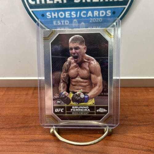 Cheap Sneaks Footwear/Sports Cards UFC Card 2024 Topps Chrome UFC #3 Brunno Ferreira