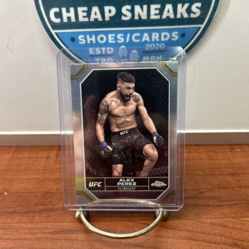 Cheap Sneaks Footwear/Sports Cards UFC Card 2024 Topps Chrome UFC - #5 - Alex Perez