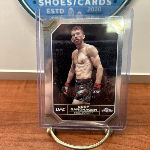 Cheap Sneaks Footwear/Sports Cards UFC Card 2024 Topps Chrome UFC #50 Cory Sandhagen