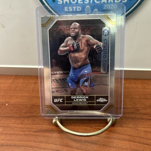 Cheap Sneaks Footwear/Sports Cards UFC Card 2024 Topps Chrome UFC #59 Derrick Lewis