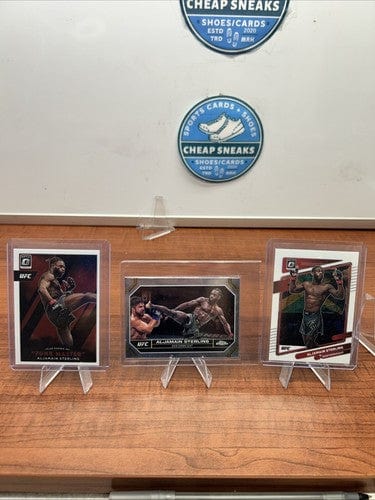 Cheap Sneaks Footwear/Sports Cards UFC Card Aljamain Sterling Lot 2022 Panini Donruss Optic UFC Also Known As AKA