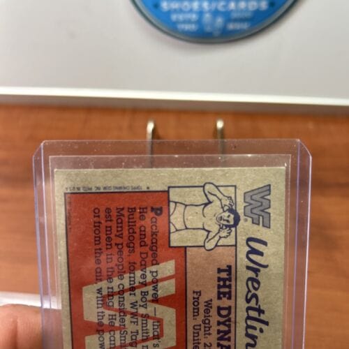 Cheap Sneaks Footwear/Sports Cards Wrestling Card THE DYNAMITE KID 1987 Topps WWF Card #20 BRITISH BULLDOGS