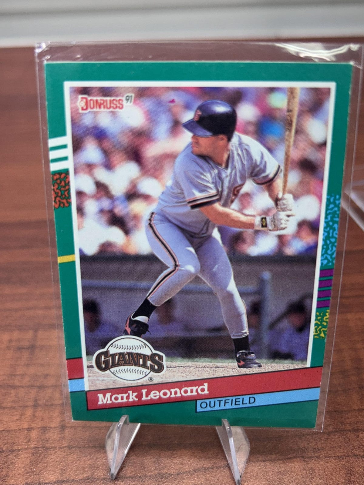 Mark Leonard RC 1991 Donruss #526b San Francisco Giants