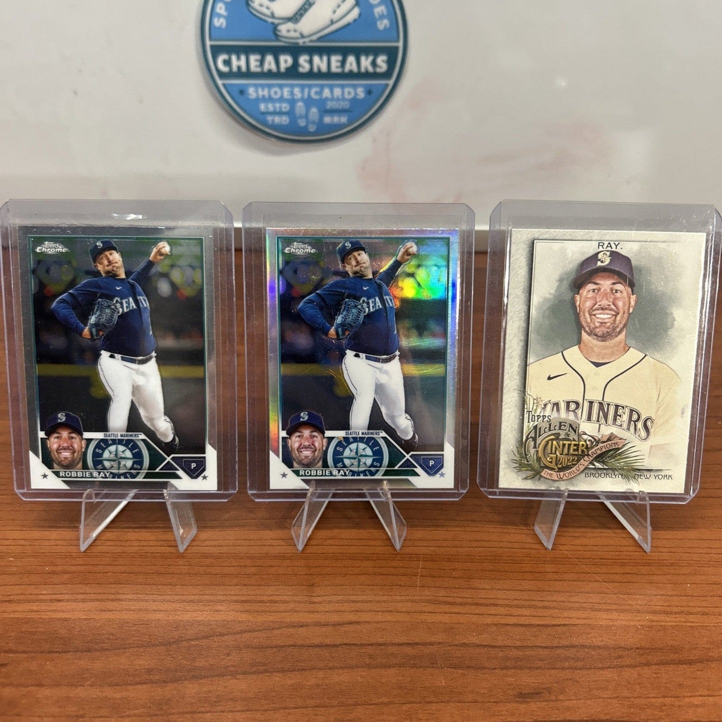 Robbie Ray 2023 Topps Chrome Silver Refractor Baseball#159 Allen&Ginte