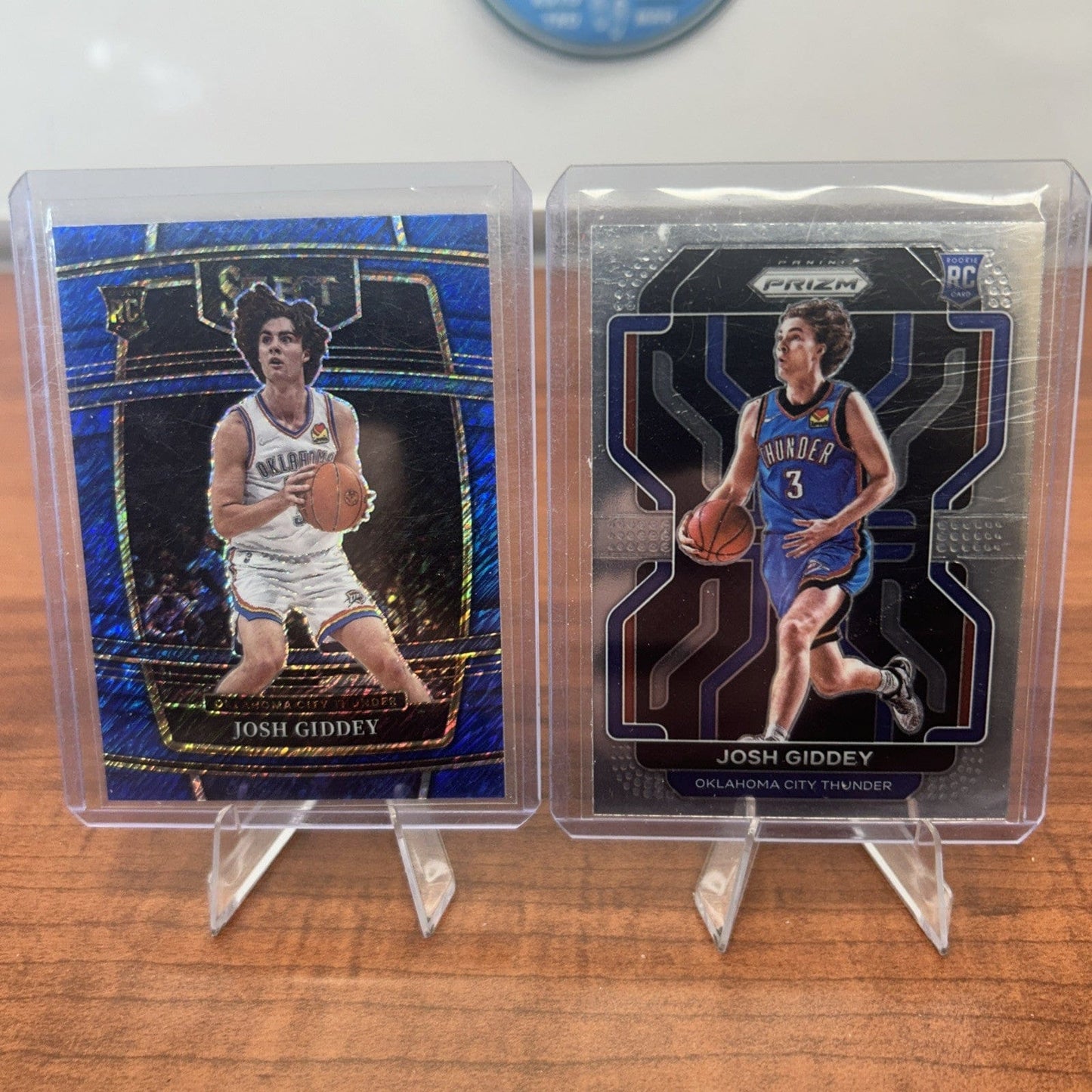 Josh Giddey (RC)2021-22 Panini Select Concourse Shimmer Prizm #58 +Bon