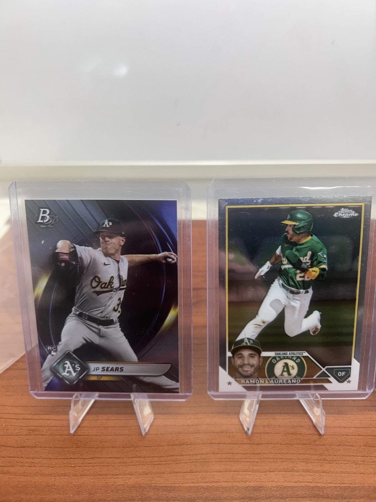 Athletics (RC) 2023-24 Topps Chrome, 22-24 Bowman Lot Jacob Wilson, La