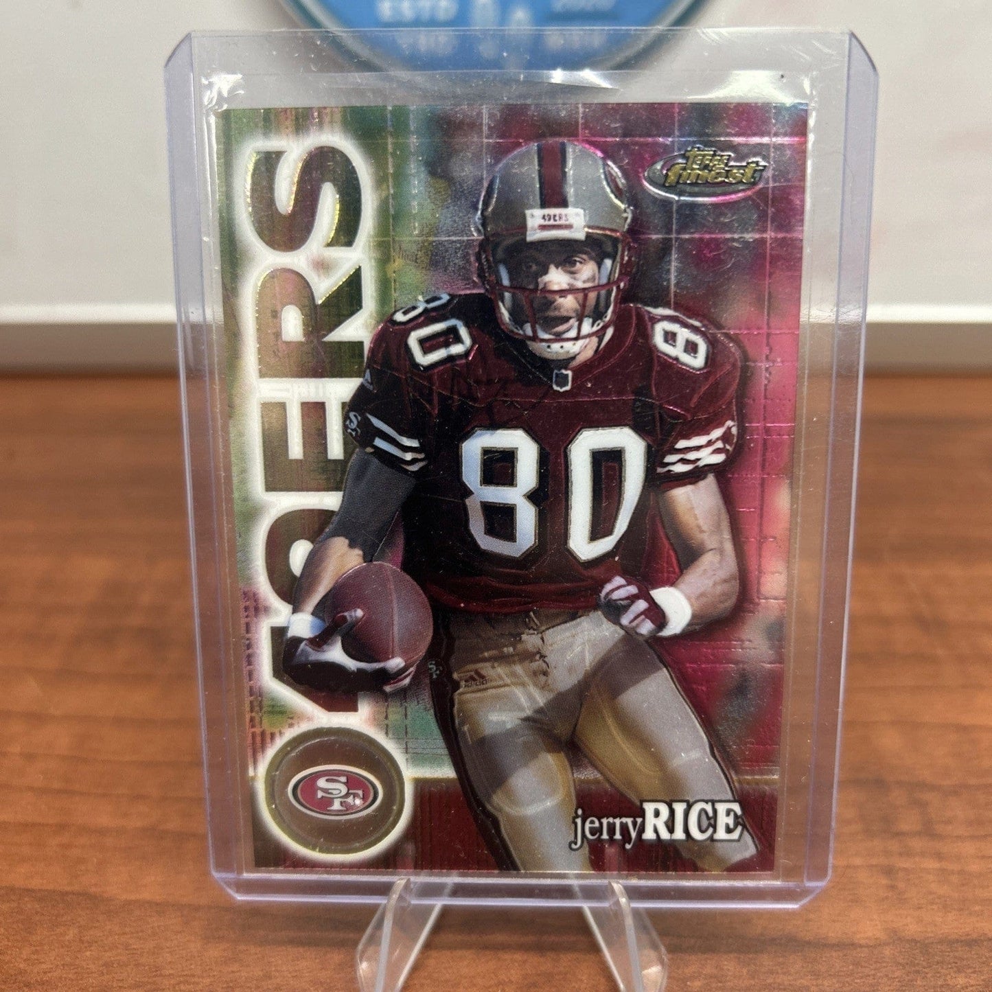Jerry Rice 2000 Topps Finest Football Card #46