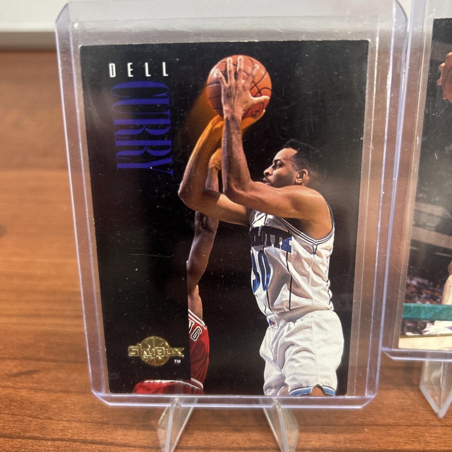 Dell Curry 1994-95 SkyBox Premium Charlotte Hornets Basketball Card #1
