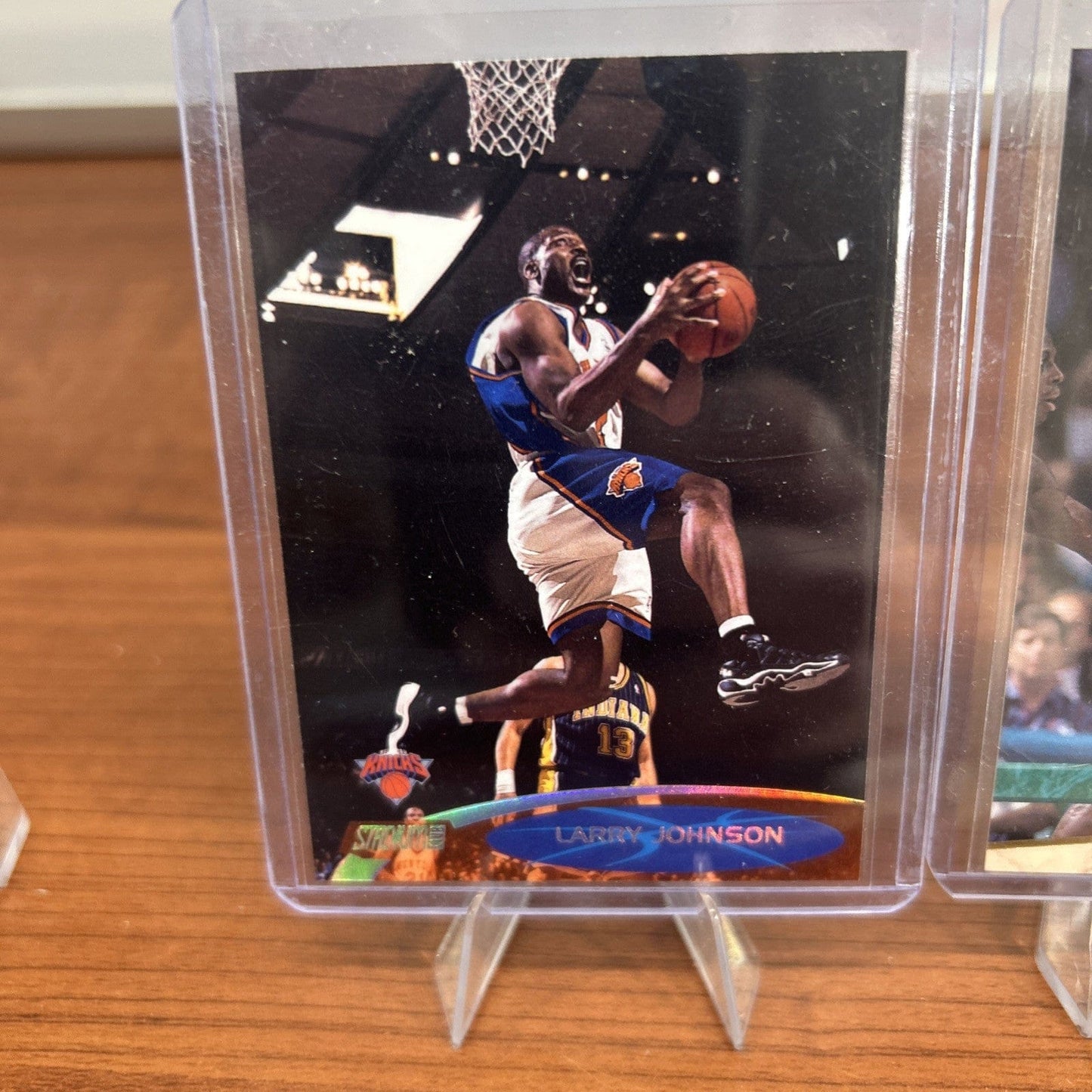 Larry Johnson 2000-01 Stadium Club #27 Hornets, Knicks