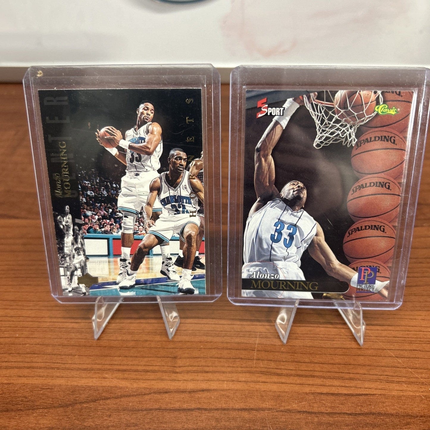 Alonzo Mourning Electric Court 1994 Upper Deck