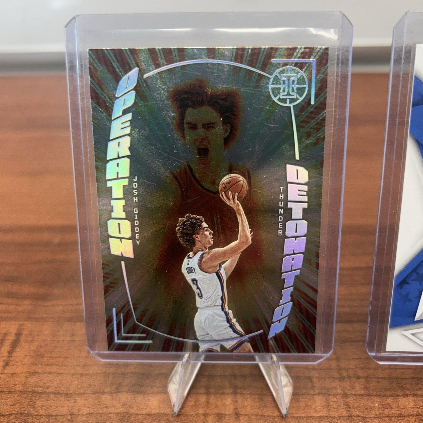Josh Giddey (RC) 2021-22 Panini Illusions - Operation Detonation #26+B