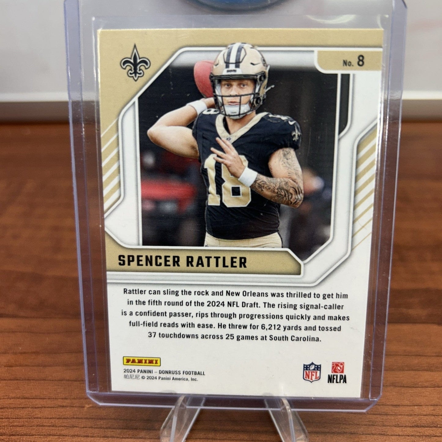 Spencer Rattler (RC) 2024 Donruss Football Elite Series Rookies #8 NO