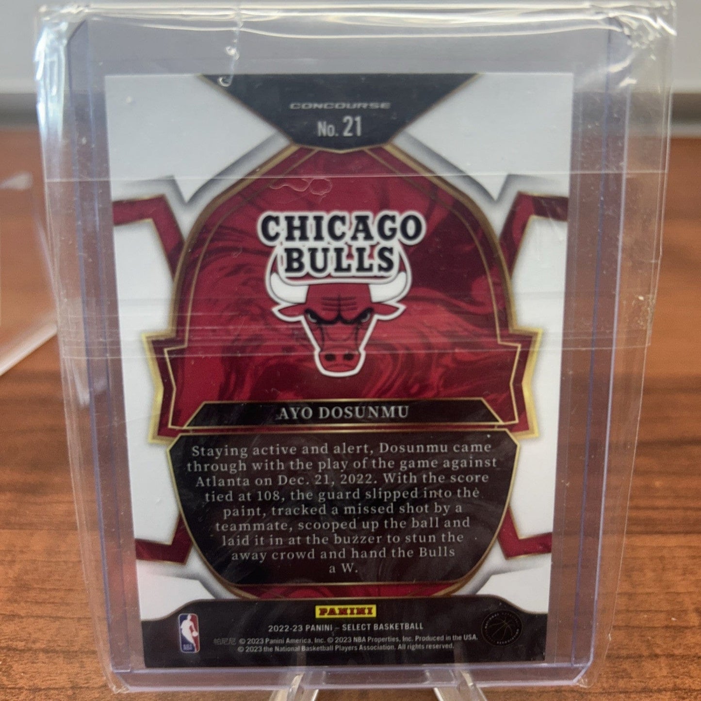 2022-23 Panini Select - Concourse #21 Ayo Dosunmu