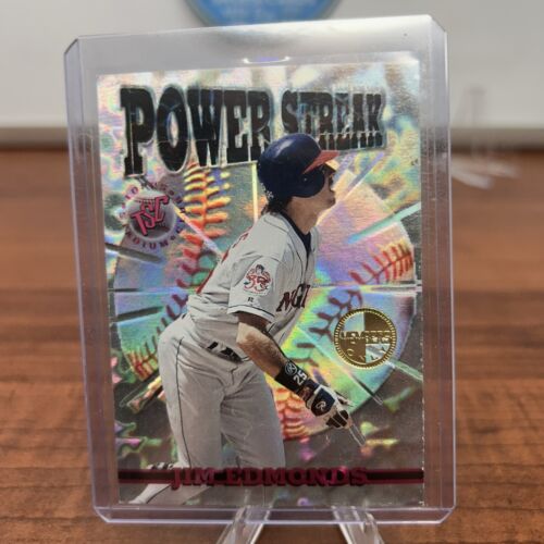 Jim Edmonds 1996 Topps Stadium Club Power Streak “Members Only” #P