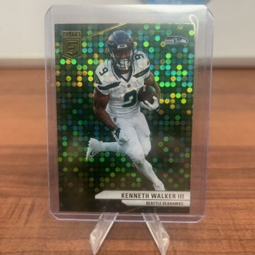2024 Donruss Elite Kenneth Walker III #71 Green Disco Seahawks