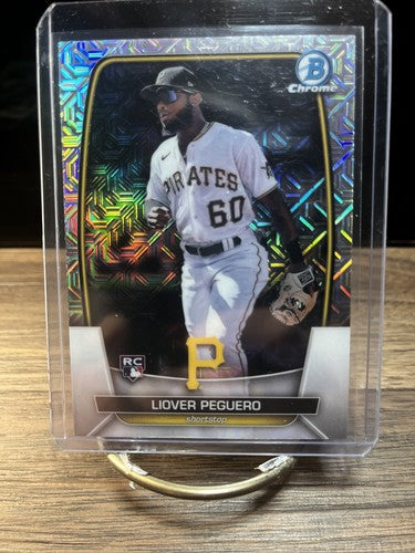 2023 Bowman Chrome Liover Peguero Mojo Refractor RC #85