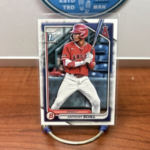 ANTHONY SCULL 2024 Bowman 1st Paper Prospect #BP-107 Los Angeles Angel