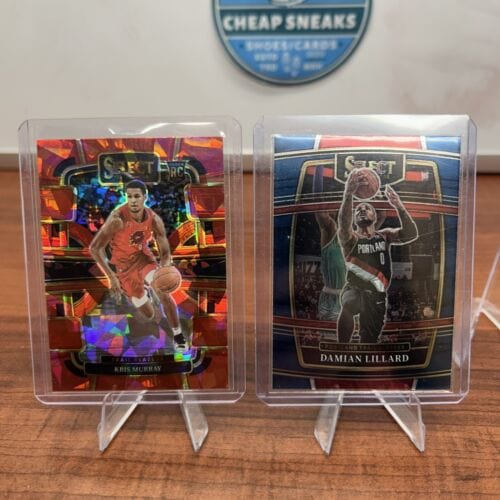 Kris Murray (RC) 2023-24 Panini Select Red Cracked Ice Prizm  #91 +Bon