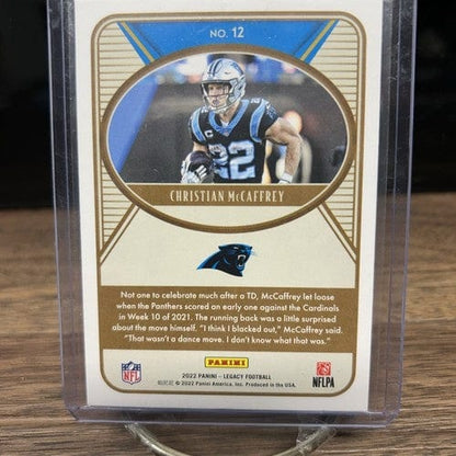 Christian McCaffrey San Francisco 49Ers 2022 Panini Legacy Football #1
