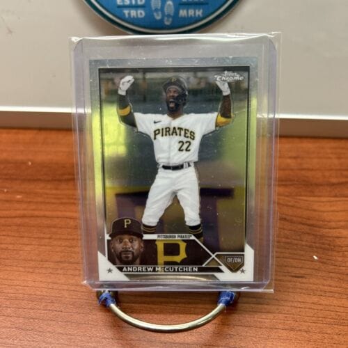 2023 Topps Chrome Baseball Andrew McCutchen Card #92 Pittsburgh Pirate
