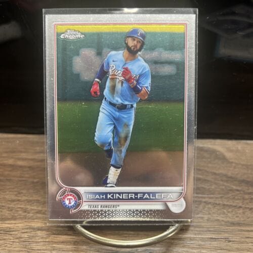 2022 Topps Chrome Baseball # 192 Isiah Kiner-Falefa