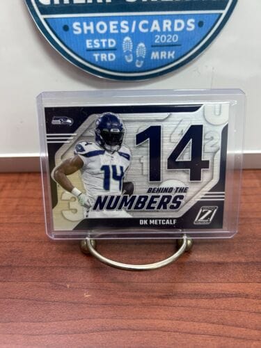 2023 Panini Zenith DK Metcalf - Behind The Numbers #8 Seahawks