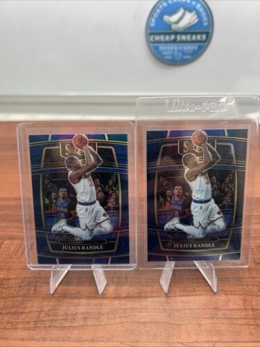 2021-22 Panini Select Blue Prizm Julius Randle #88 New York Knicks+ Bo