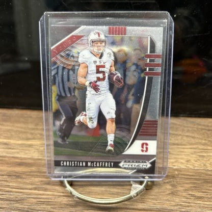 CHRISTIAN McCAFFREY 2020 PRIZM DRAFT PICKS  #17 San Francisco 49Ers, S