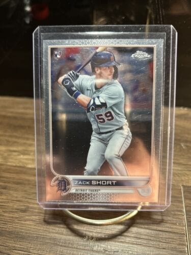 2022 Topps Chrome #86 Zack Short Rookie Card RC