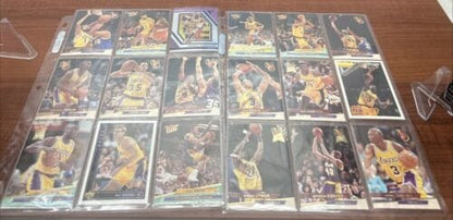 Los Angeles Lakers Team Lot (18) 92-93,93-94 Fleer Ultra Nick Van Exce