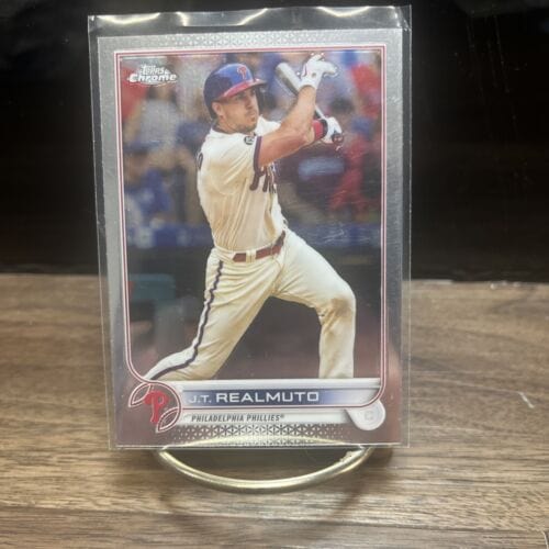 2022 Topps Chrome - #13 J.T. Realmuto Philadelphia Phillies