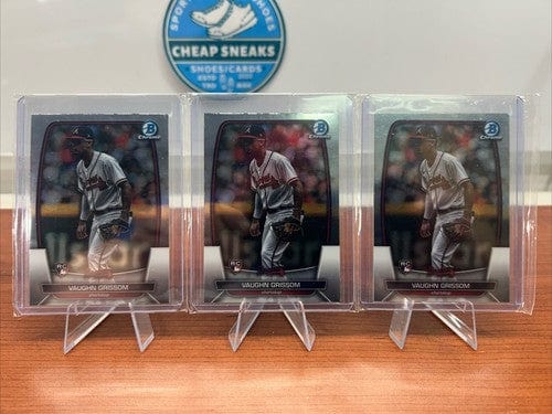 Vaughn Grissom RC 2023 Bowman Chrome X3 Lot Atlanta Braves,Boston Red