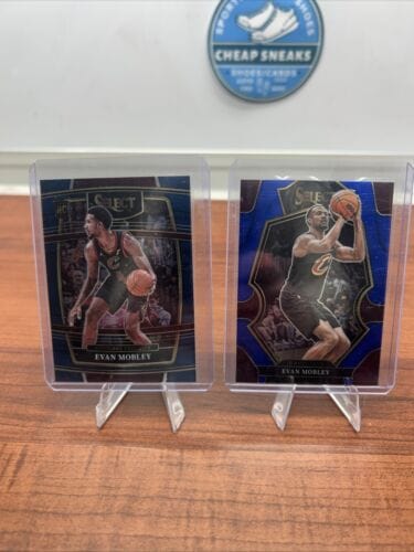 EVAN MOBLEY (RC) 2021-22 Select Concourse Blue Rookie Card #5 + 23 Sel