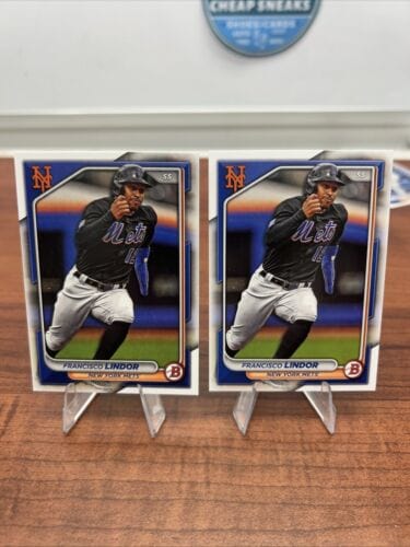 Francisco Lindor 2024 Bowman #38 New York Mets Baseball Card