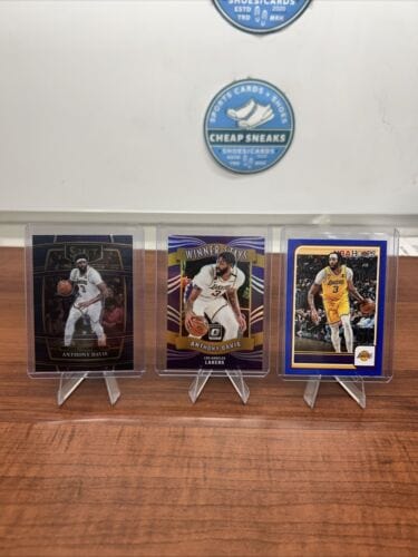 Anthony Davis 2024 Donruss Optic Purple Prizm Winner Stays #19, 22 Pan