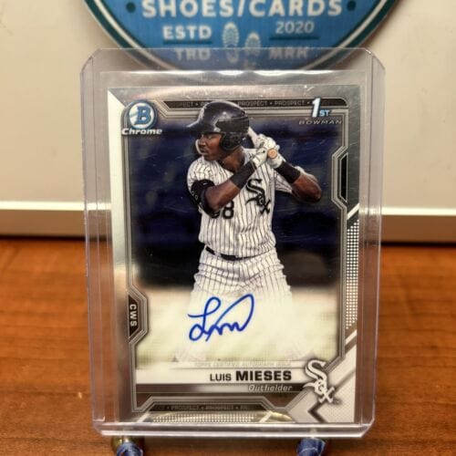 🔥🔥Luis Mieses 2021 Bowman Chrome Auto CPA-LMI Chicago White Sox,