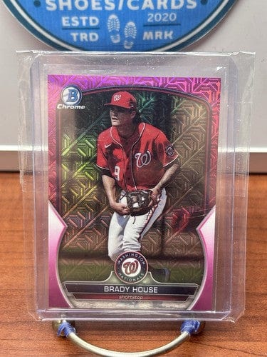 Brady House 2023 Bowman Chrome Mojo Refractor Pink 83/199 #BCP-212 Nat