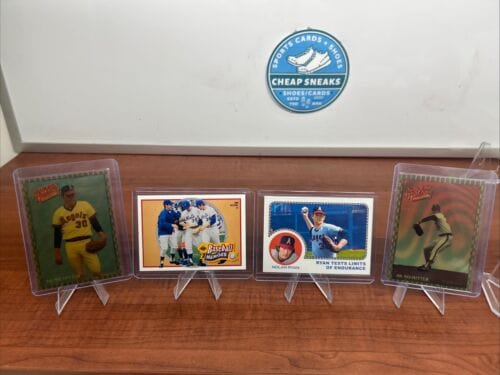 Nolan Ryan 1990 Upper Deck Baseball Heros /1993 Whataburger 3D Card/22