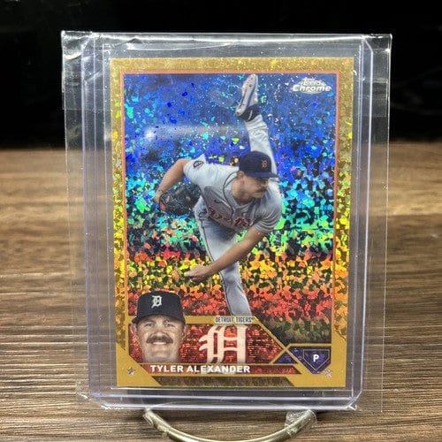 Tyler Alexander 2023 Topps Chrome  Gold Mini-Diamond #22/50 #USC136 D.