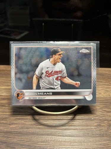 2022 Topps Chrome Baseball # 176 John Means