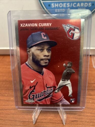 Xzavion Curry RC 2023 Topps Chrome Platinum Anniversary Cleveland Guar