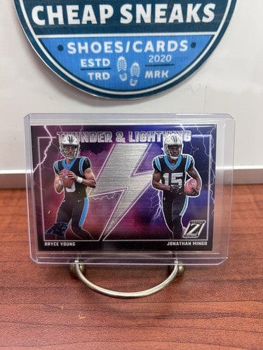Bryce Young/Jonathan Mingo - 2023 Panini Zenith - Thunder and Lightning