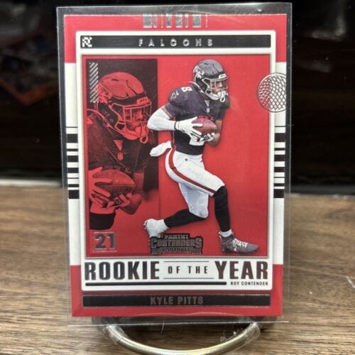 2021 Panini Contenders Rookie of the Year Kyle Pitts #ROY-KPI Rookie R