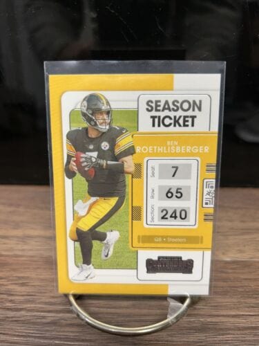 Ben Roethlisberger - 2021 Panini Contenders No. 82