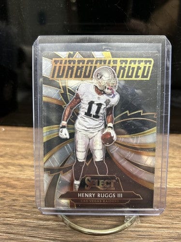 Raiders HENRY RUGGS III 2020 Panini Select TURBOCHARGED Rookie #T17 RC