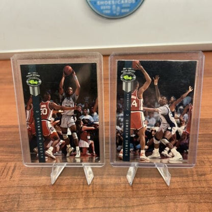 1992 Classic Games Draft Picks Dikembe Mutombo #312 Alonzo Mourning #5