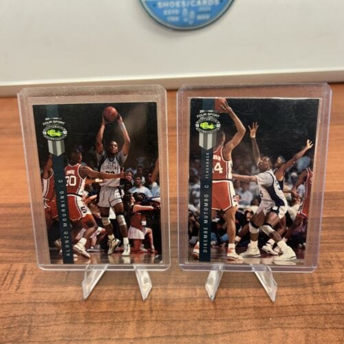 1992 Classic Games Draft Picks Dikembe Mutombo #312 Alonzo Mourning #5