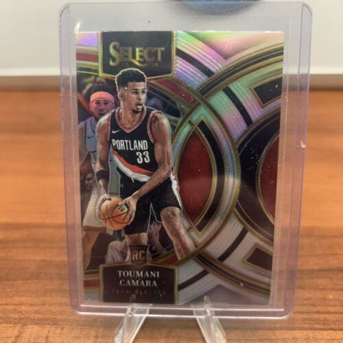 2023-24 Panini Select #115 Toumani Camara Premier Tectonic Prizm Rooki