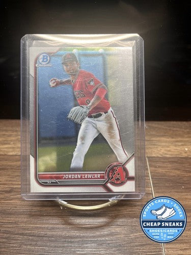 JORDAN LAWLER 2022 Bowman Chrome Prospects Base #BCP-141 Arizona Diamo
