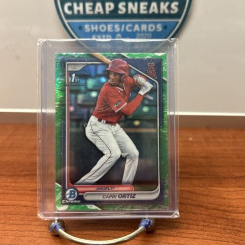 2024 Bowman Chrome Capri Ortiz 1st BCP-73 - Lunar Glow Refractor